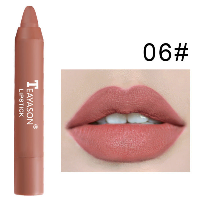 3 Packs Of Matte Lipstick Matte Velvet Lipstick Pen Bean Paste Milk Tea Color Lipstick Crayons Lipstick Students 3 Packs Of Matte Lipstick Matte Velvet Lipstick Pen Bean Paste Milk Tea Color Lipstick Crayons Lipstick Students